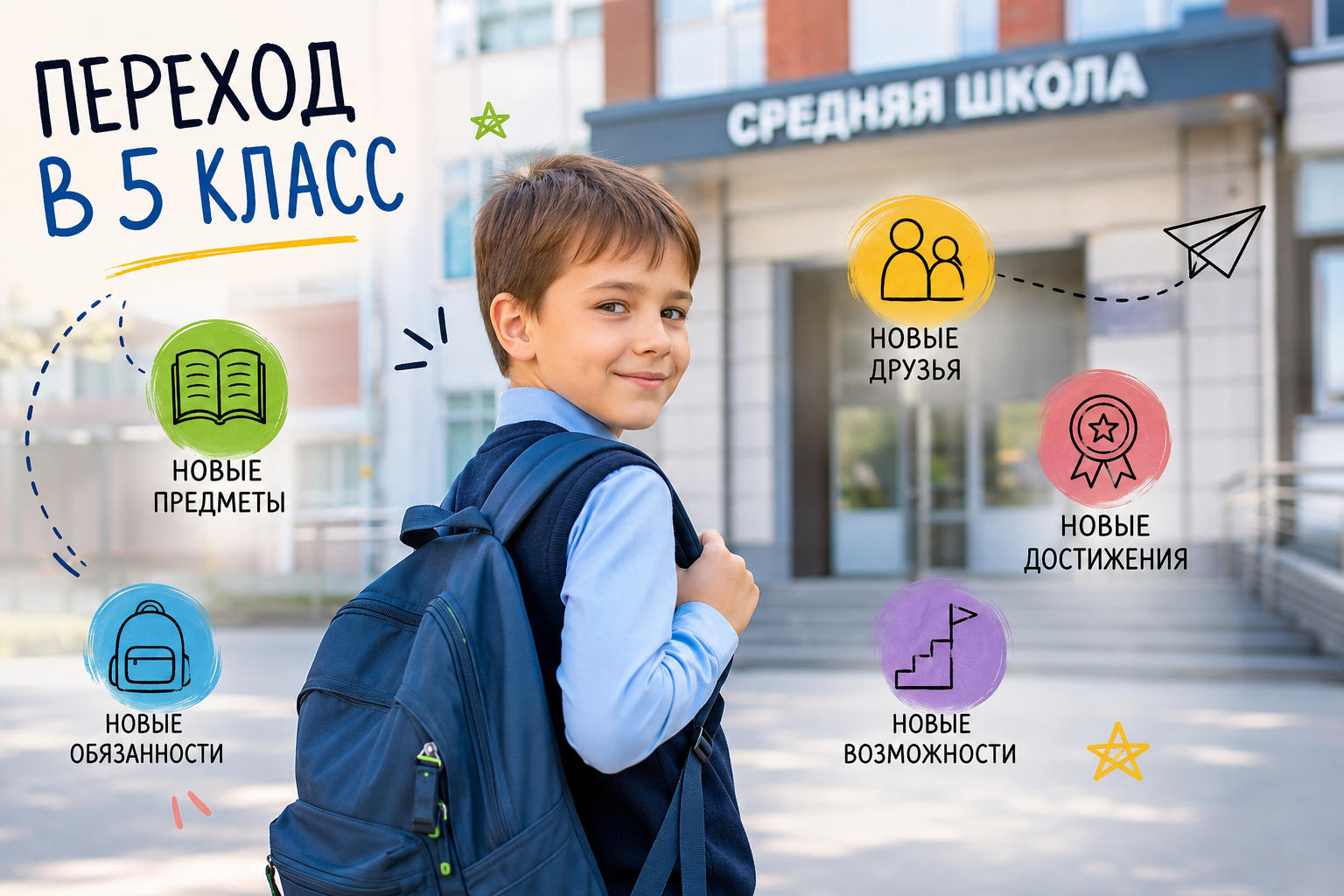 Переход в 5 класс Переход в 5 класс
