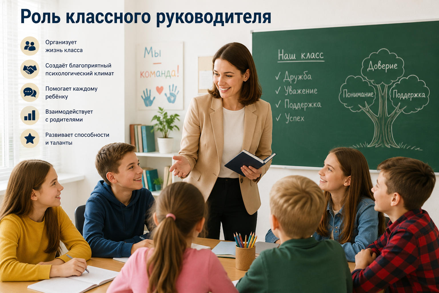 Роль классного руководителя